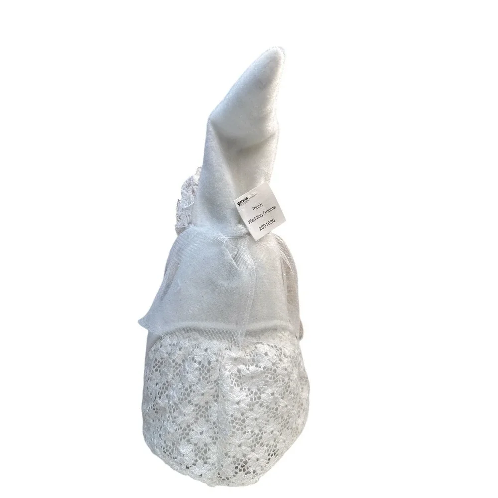 Gerson‎ Gnome Wedding Ornament Plush Bride New Cute Decorative Keepsake Gift